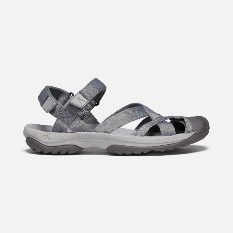 Keen Kira Ankle Strap Sandals - Women's Grey Sandals